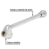Inflador de Cabeza Doble, Cuerda 1/4' NPT, Pretul