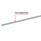 Varilla Roscada de 1 m X 3/8', Fiero