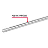 Varilla Roscada de 1 m X 7/8', Fiero