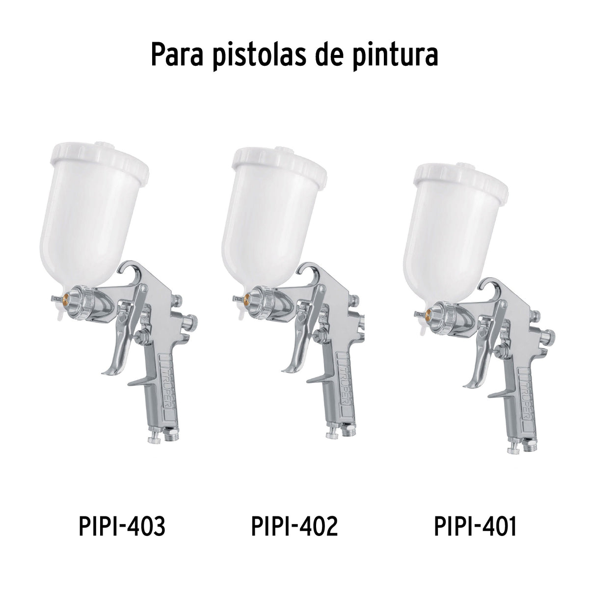 Vaso Plástico de Repuesto para PIPI-401/402/403, Truper