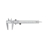 Calibrador Vernier Escolar 5', Acero, Std y mm, Pretul