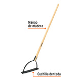Cortador de Maleza, Mango de Madera 30', Truper