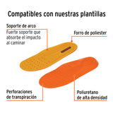 Bota de Seguridad Café, #28 Dieléctrica Antifatiga, Truper