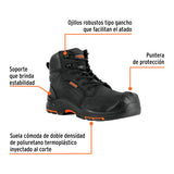Bota de Seguridad Negra, #29 Dieléctrica Antifatiga, Truper