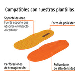 Bota de Seguridad Café, #30 Dieléctrica Antifatiga, Truper